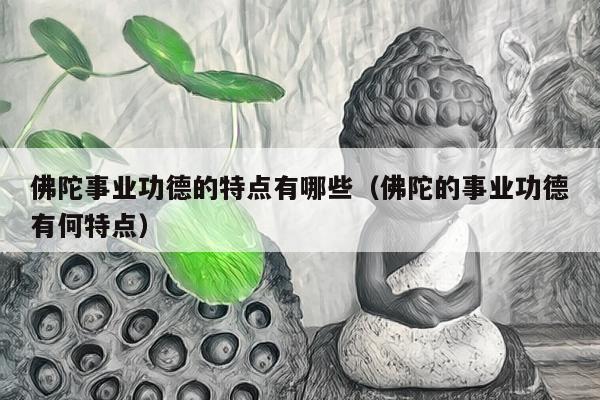 佛陀事业功德的特点有哪些（佛陀的事业功德有何特点）