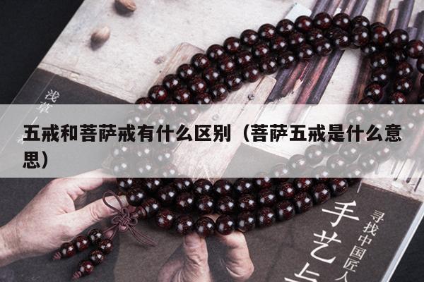 五戒和菩萨戒有什么区别（菩萨五戒是什么意思）