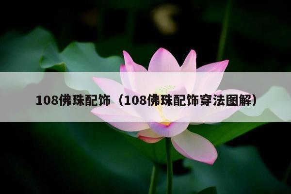 108佛珠配饰（108佛珠配饰穿法图解）