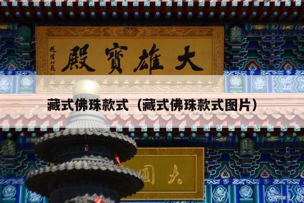 藏式佛珠款式（藏式佛珠款式图片）