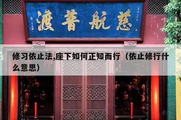 修习依止法,座下如何正知而行（依止修行什么意思）