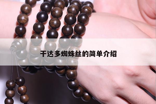 干达多蜘蛛丝的简单介绍
