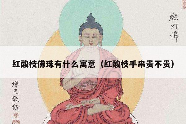 红酸枝佛珠有什么寓意（红酸枝手串贵不贵）