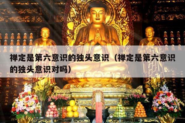 禅定是第六意识的独头意识（禅定是第六意识的独头意识对吗）