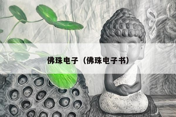 佛珠电子（佛珠电子书）