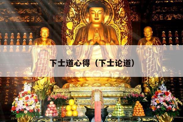 下士道心得（下士论道）