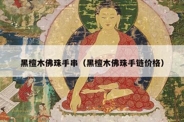 黑檀木佛珠手串（黑檀木佛珠手链价格）