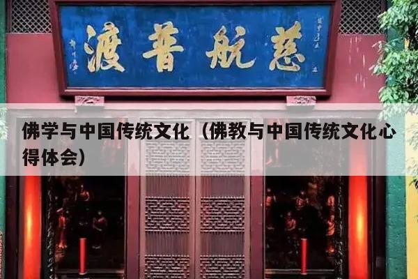 佛学与中国传统文化（佛教与中国传统文化心得体会）