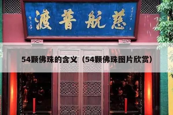 54颗佛珠的含义（54颗佛珠图片欣赏）
