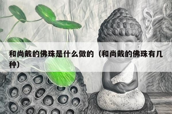 和尚戴的佛珠是什么做的（和尚戴的佛珠有几种）