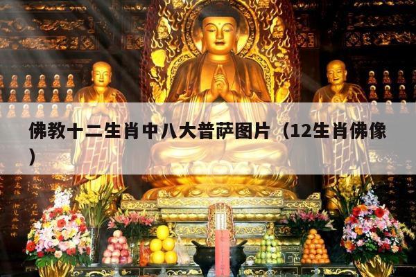 佛教十二生肖中八大普萨图片（12生肖佛像）