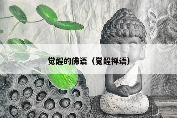 觉醒的佛语（觉醒禅语）
