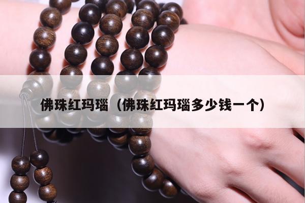 佛珠红玛瑙（佛珠红玛瑙多少钱一个）