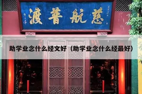 助学业念什么经文好（助学业念什么经最好）