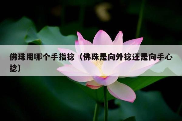 佛珠用哪个手指捻（佛珠是向外捻还是向手心捻）