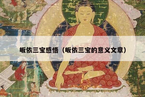 皈依三宝感悟（皈依三宝的意义文章）