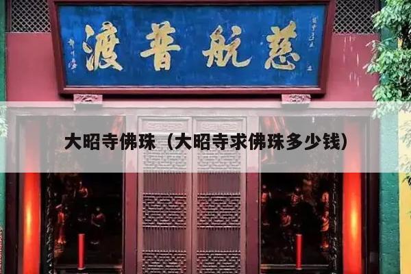 大昭寺佛珠（大昭寺求佛珠多少钱）