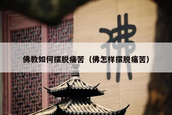 佛教如何摆脱痛苦（佛怎样摆脱痛苦）