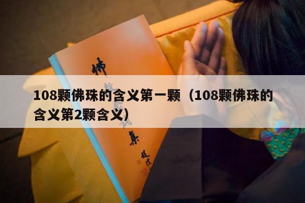 108颗佛珠的含义第一颗（108颗佛珠的含义第2颗含义）