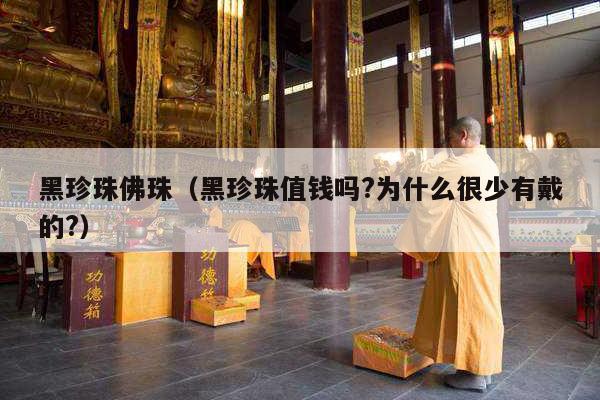 黑珍珠佛珠（黑珍珠值钱吗?为什么很少有戴的?）