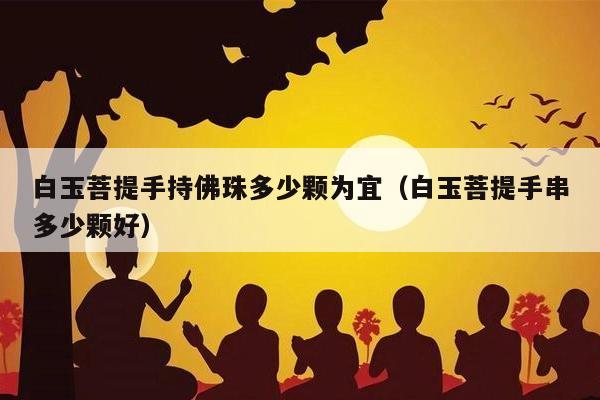 白玉菩提手持佛珠多少颗为宜（白玉菩提手串多少颗好）