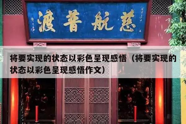 将要实现的状态以彩色呈现感悟（将要实现的状态以彩色呈现感悟作文）