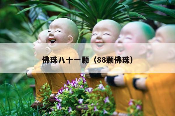 佛珠八十一颗（88颗佛珠）