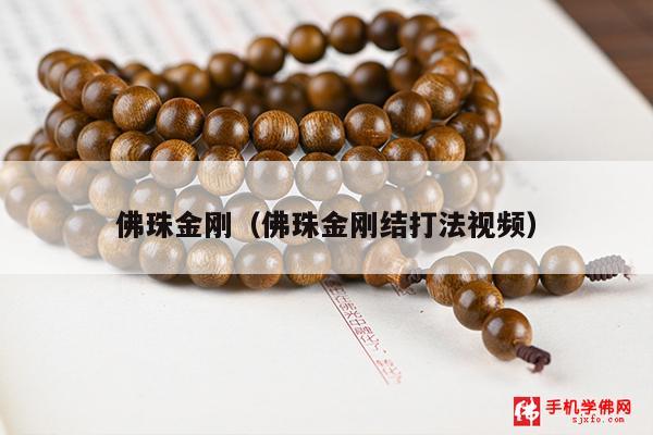 佛珠金刚（佛珠金刚结打法视频）