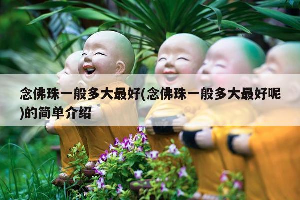 念佛珠一般多大最好(念佛珠一般多大最好呢)的简单介绍