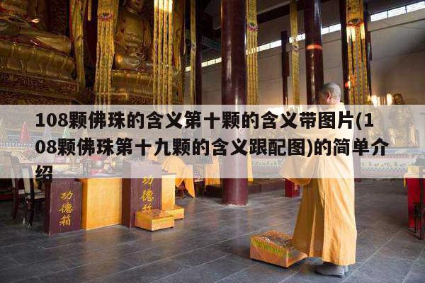 108颗佛珠的含义第十颗的含义带图片(108颗佛珠第十九颗的含义跟配图)的简单介绍