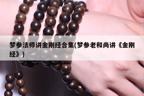 梦参法师讲金刚经合集(梦参老和尚讲《金刚经》)