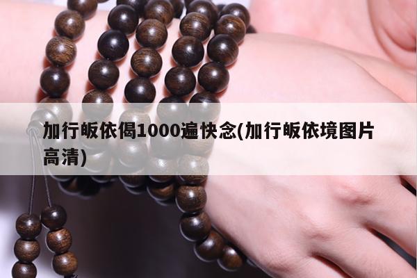加行皈依偈1000遍快念(加行皈依境图片高清)
