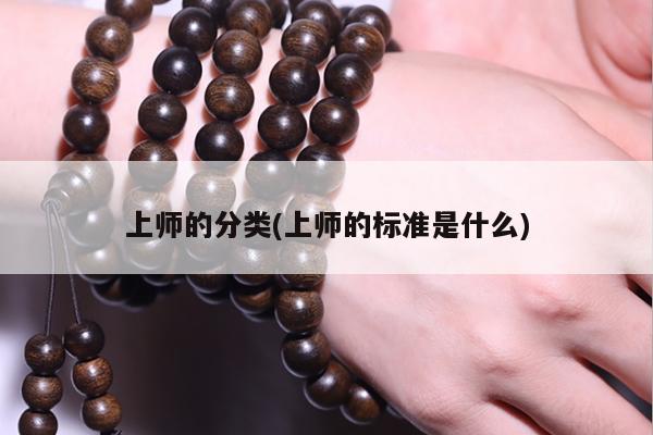 上师的分类(上师的标准是什么)